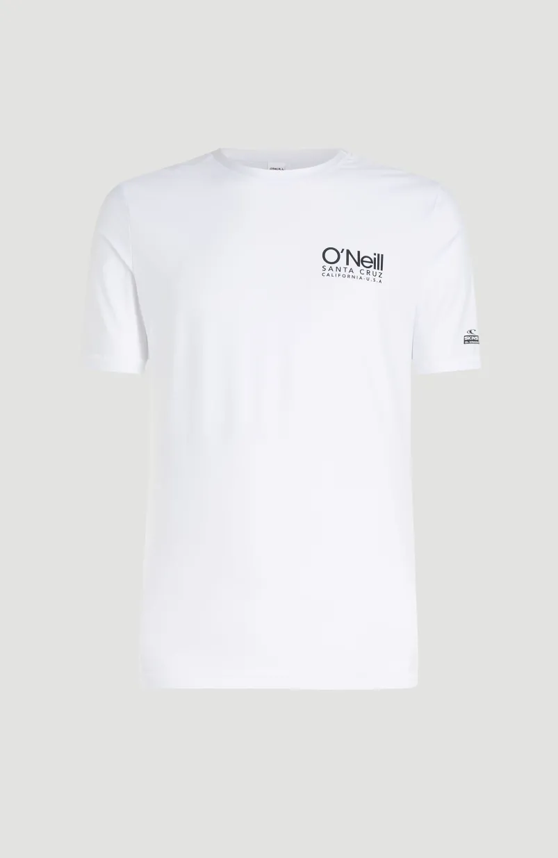 Essentials Cali Shirt Met Korte Mouwen | Snow White