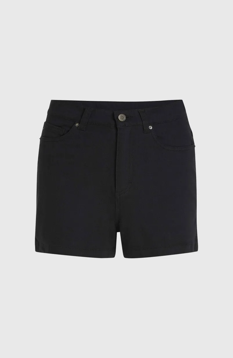 Essentials Stretchshort Met Vijf Zakken | Black Out