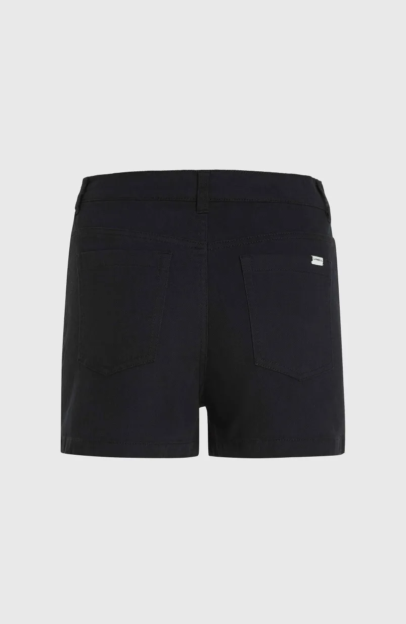 Essentials Stretchshort Met Vijf Zakken | Black Out