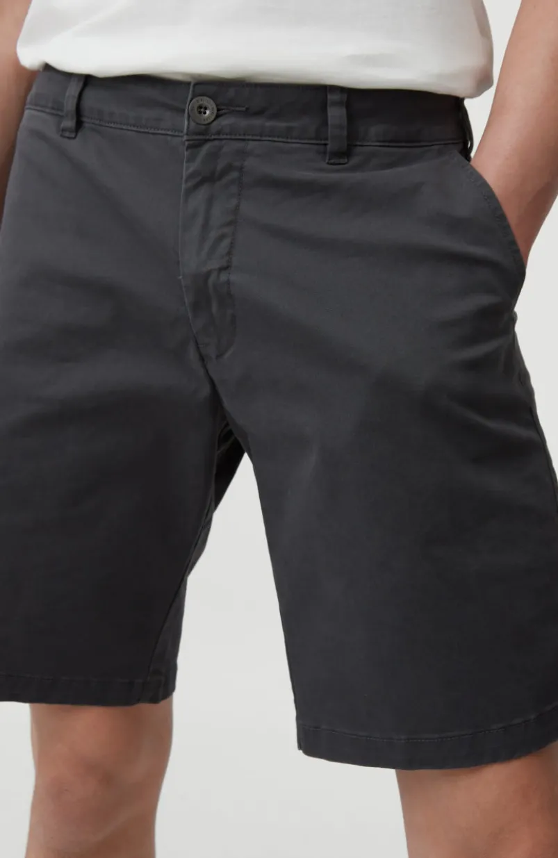 Friday Night Chino Shorts | Asphalt - A