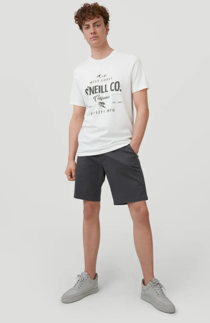 Friday Night Chino Shorts | Asphalt - A