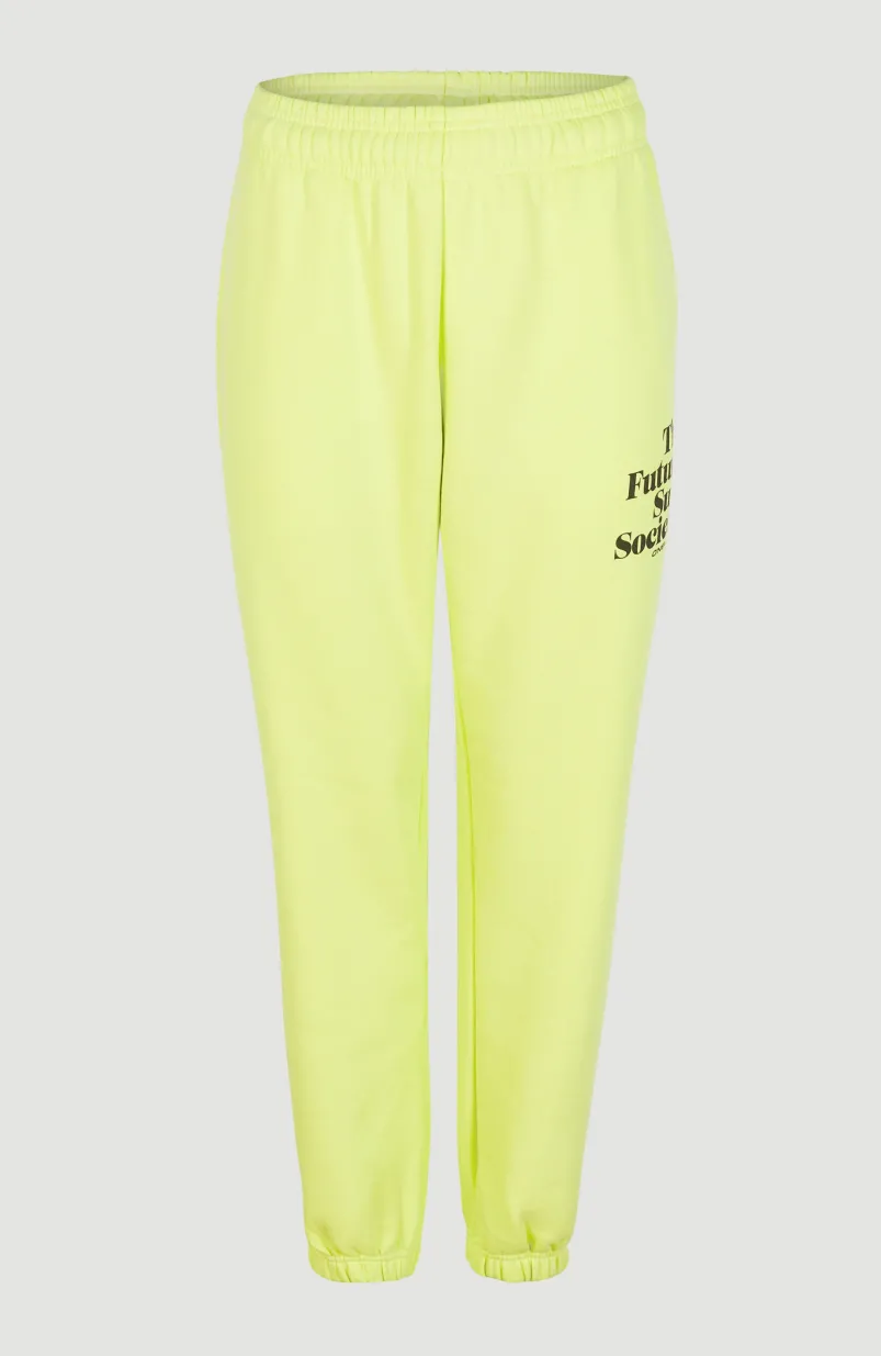 Future Surf High-Waist Joggingbroek | Sunny Lime