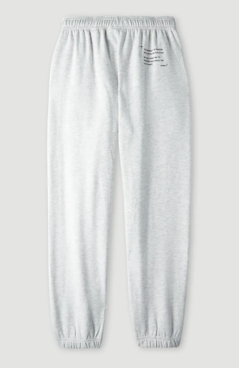 Future Surf High-Waist Joggingbroek | White Melange