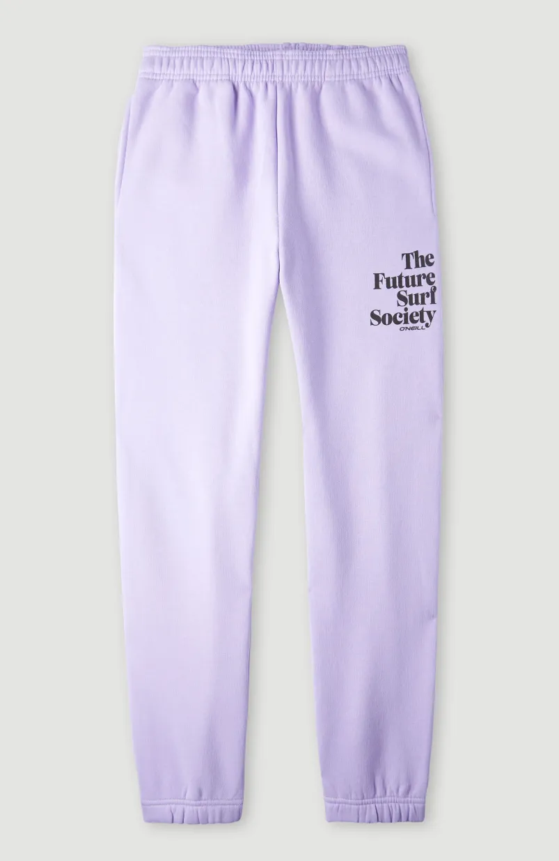 Future Surf High-Waist Joggingbroek | Purple Rose