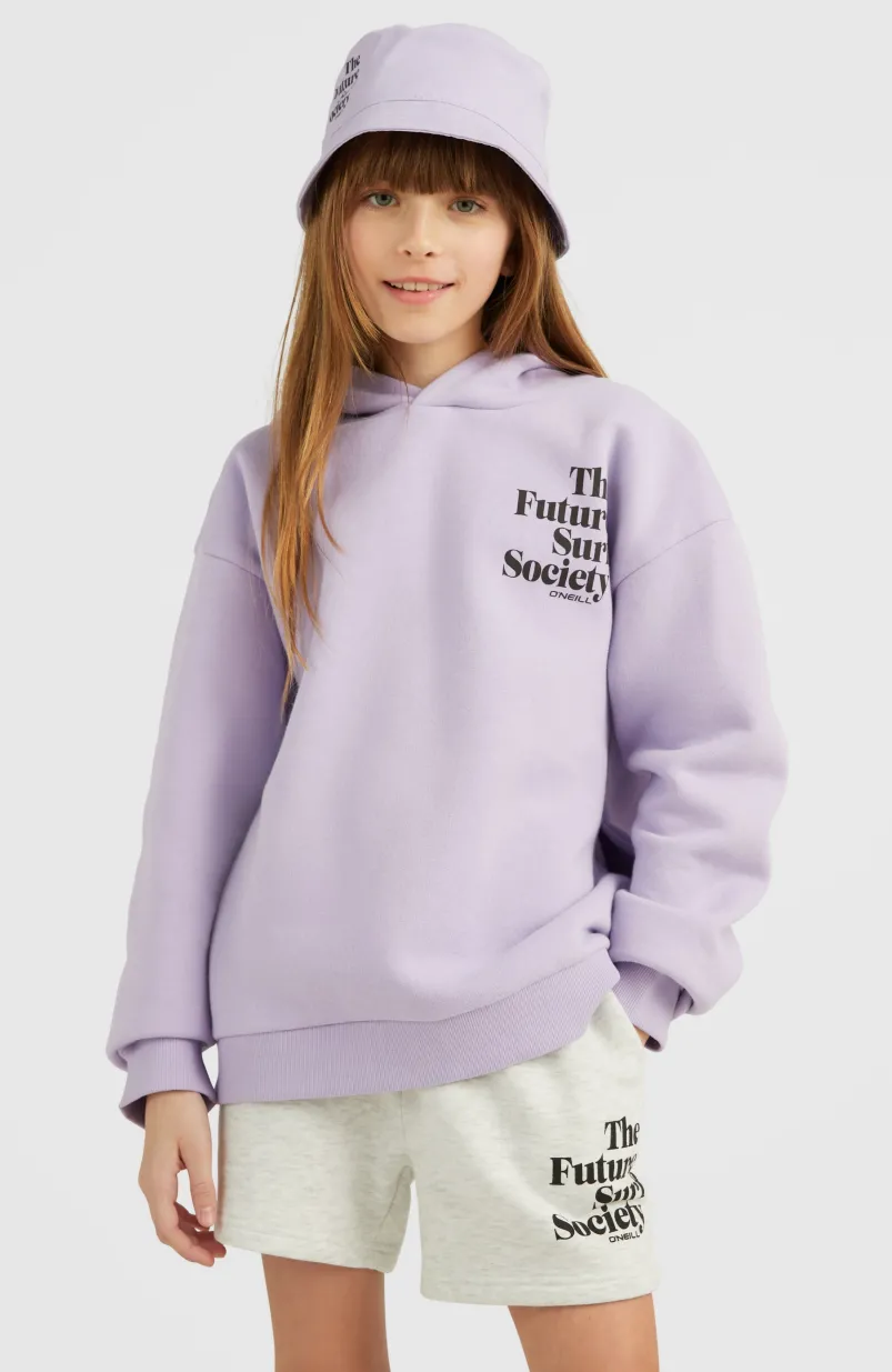 Future Surf High-Waist Joggingshort | White Melange