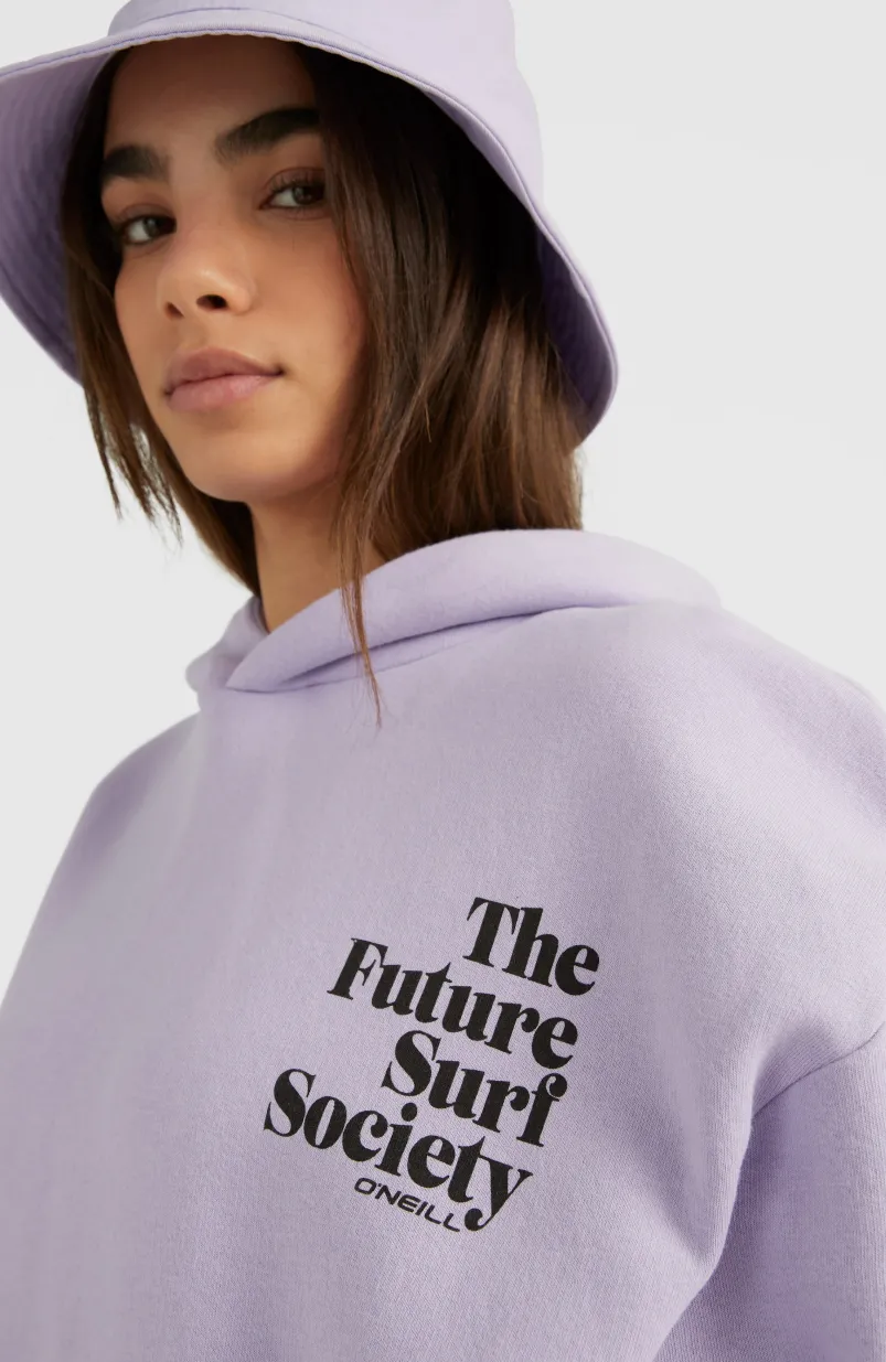 Future Surf Hoodie | Purple Rose