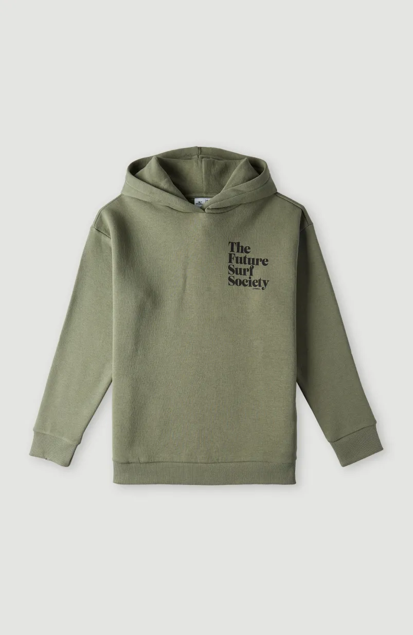 Future Surf Hoodie | Deep Lichen Green