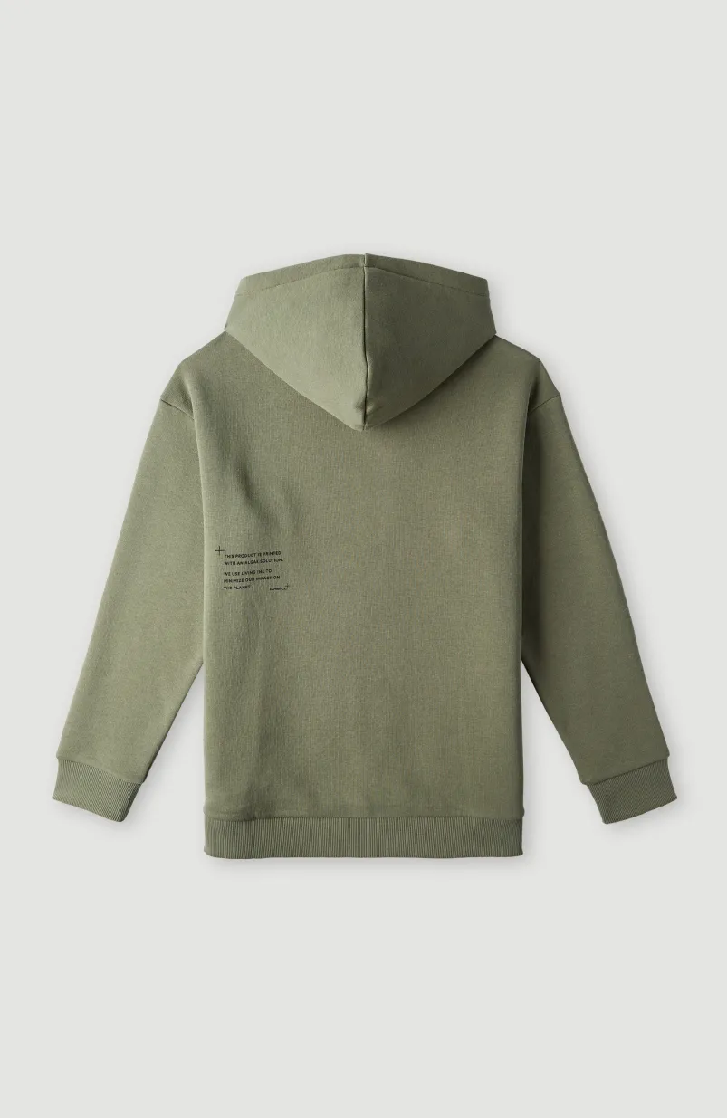 Future Surf Hoodie | Deep Lichen Green