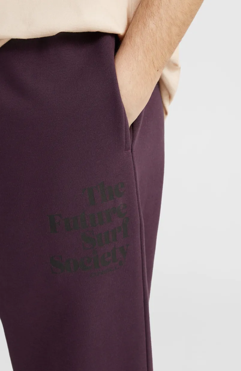 Future Surf Society Joggingbroek | Aubergine