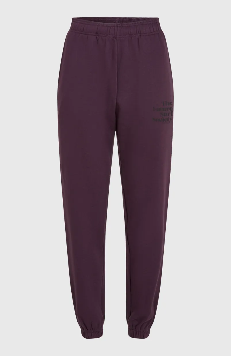 Future Surf Society Joggingbroek | Aubergine