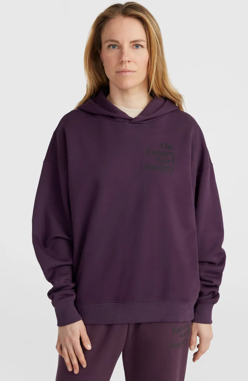 Future Surf Society Hoodie | Aubergine