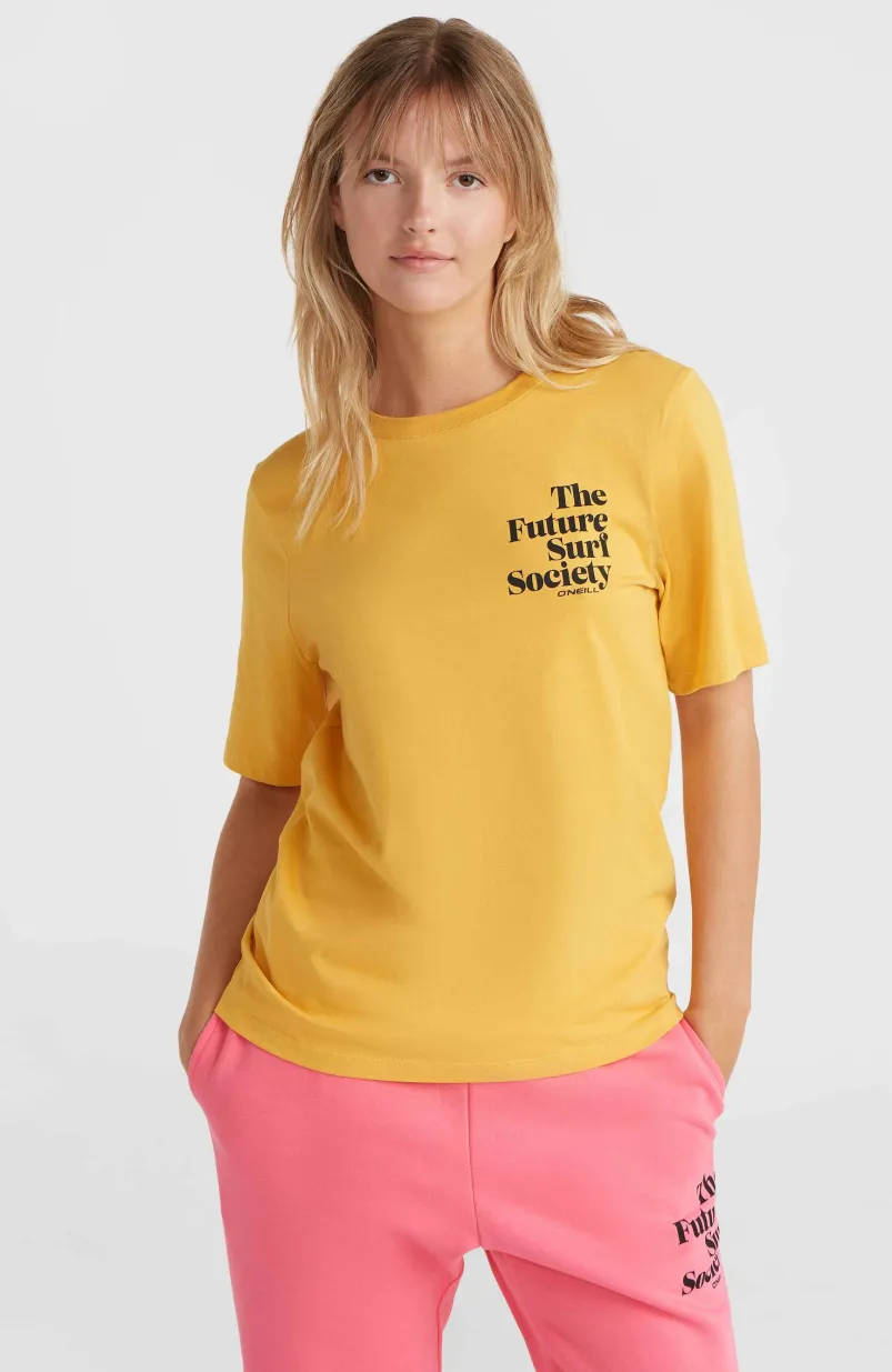 Future Surf Society Regular T-shirt | Golden Haze