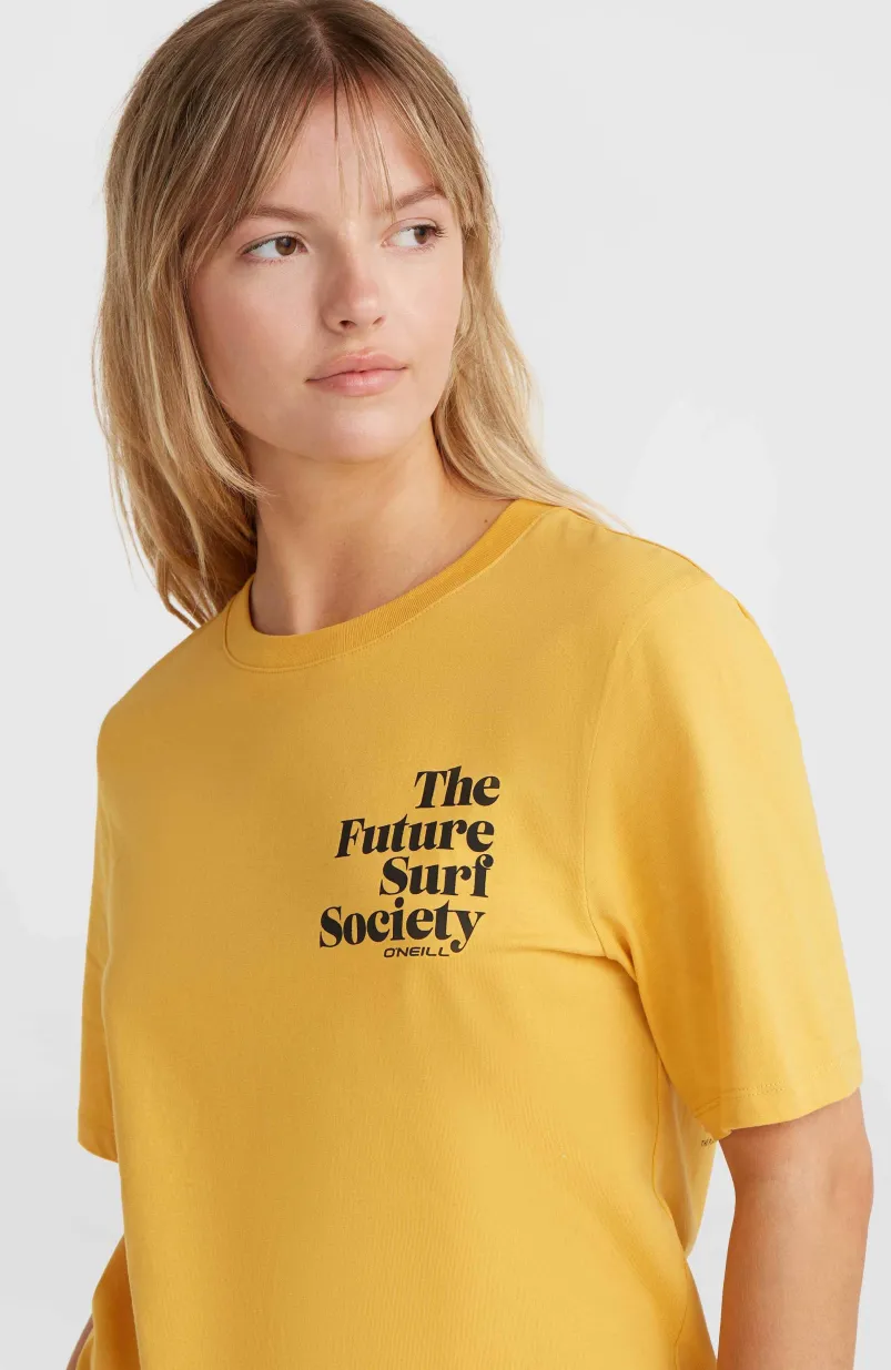 Future Surf Society Regular T-shirt | Golden Haze