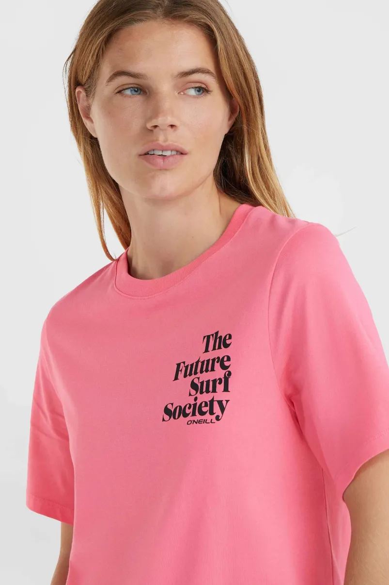Future Surf Society Regular T-shirt | Perfectly Pink