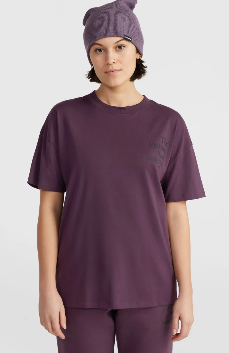 Future Surf Society T-shirt | Aubergine
