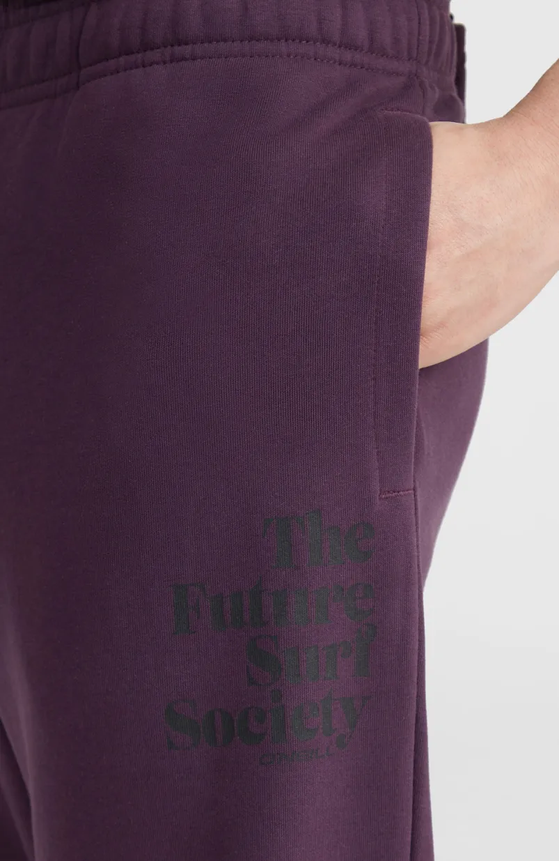 Future Surf Society Joggingbroek | Aubergine