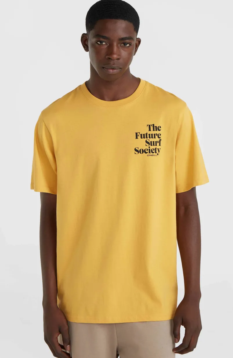 Future Surf Society T-shirt | Golden Haze