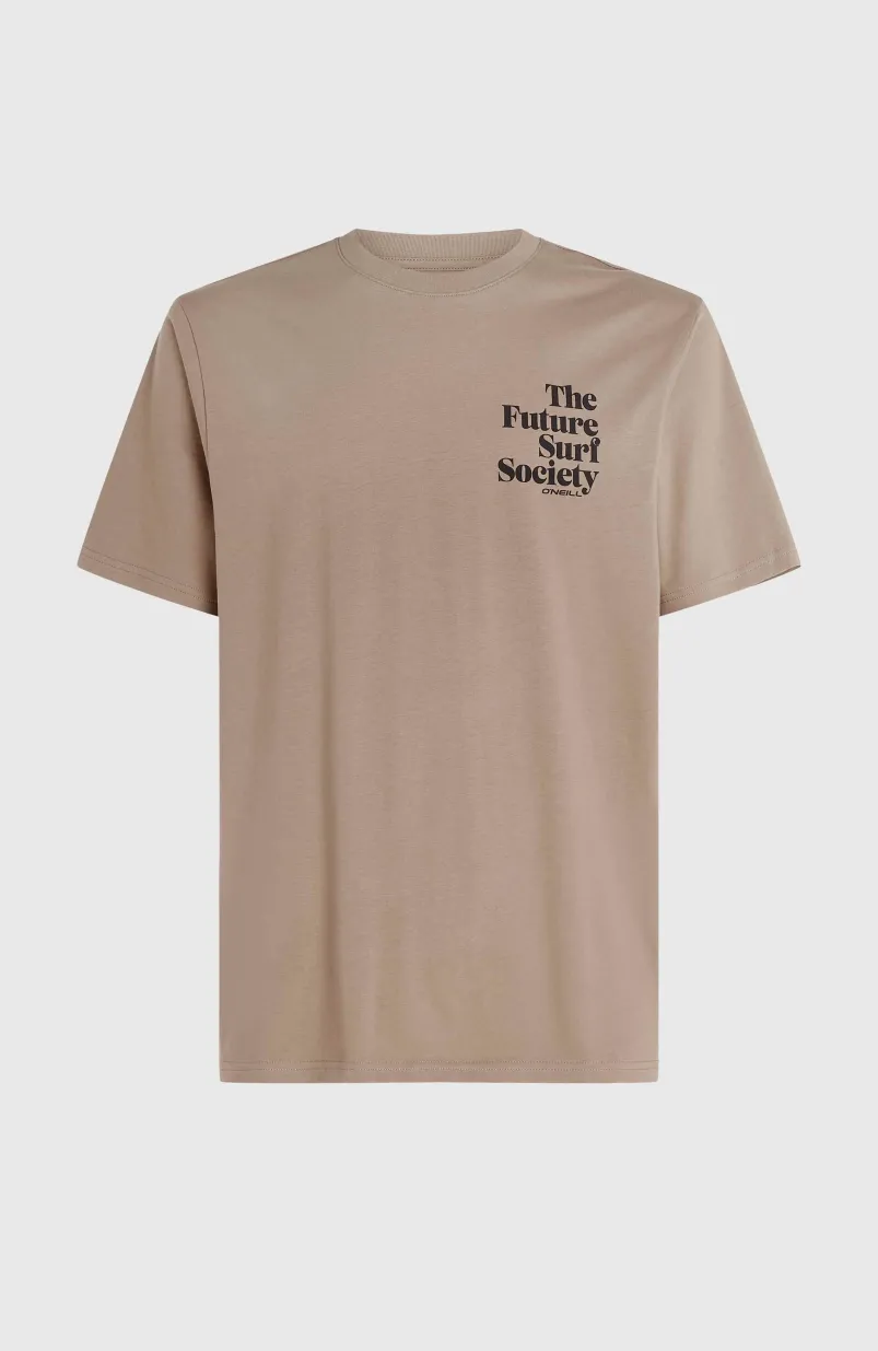 Future Surf Society T-shirt | Pumpkin Smoke