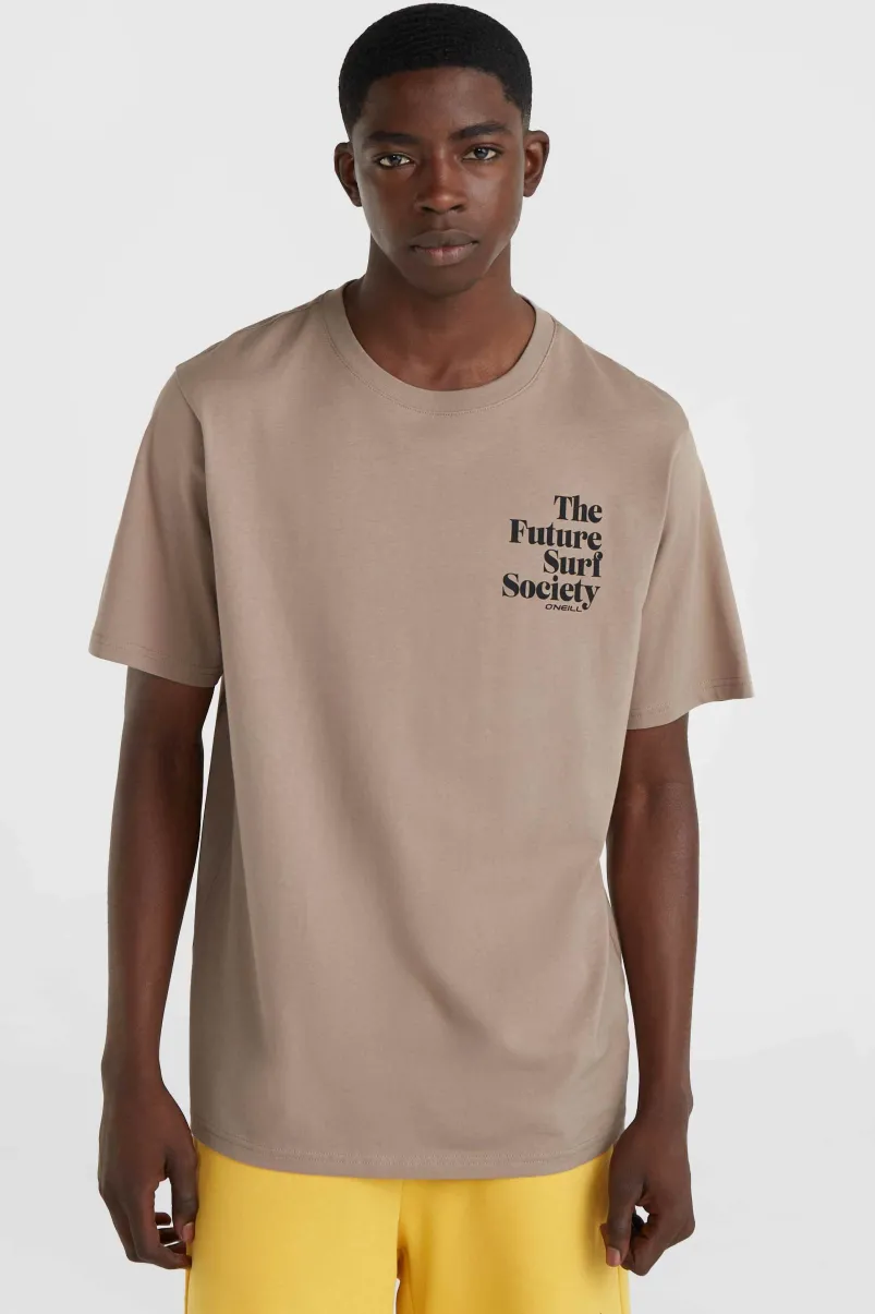 Future Surf Society T-shirt | Pumpkin Smoke