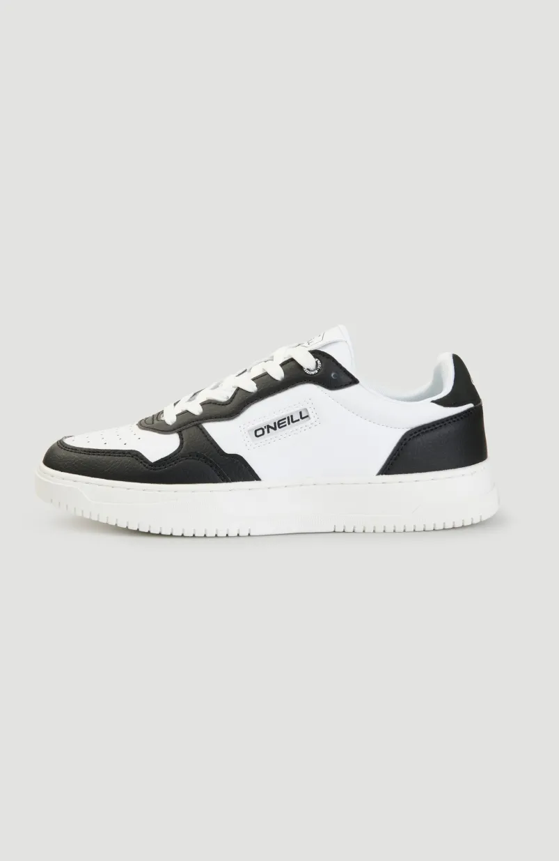 GALVESTON LOW Sneaker | Black/ White