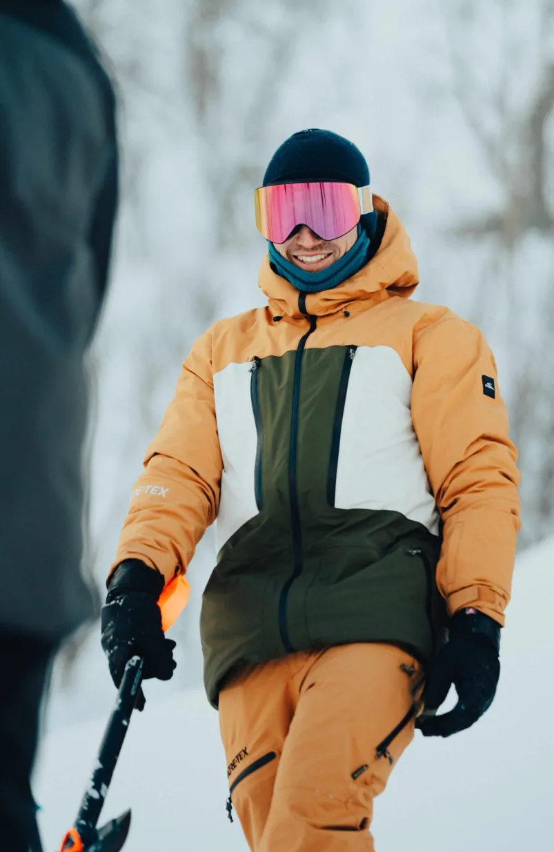 GORE-TEX Psycho Tech Wintersportjas | Rich Caramel Colour Block