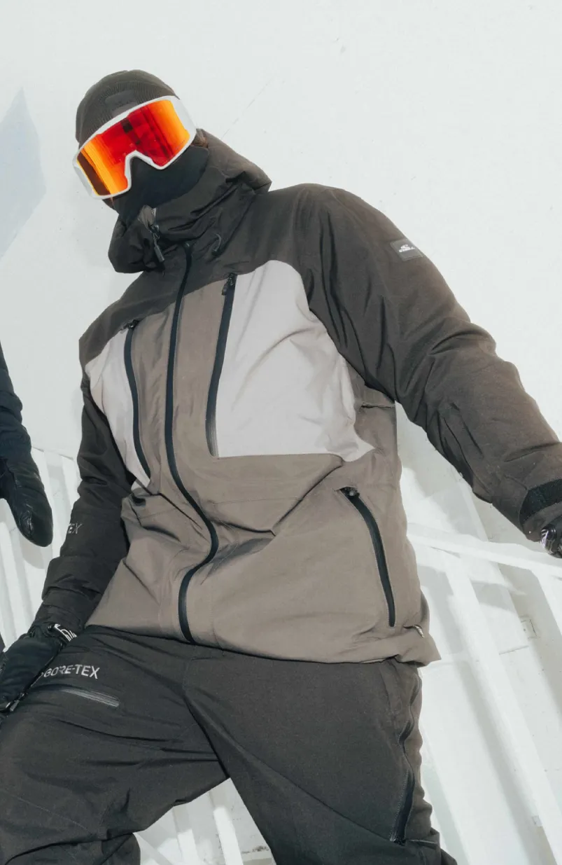 GORE-TEX Psycho Tech Wintersportjas | Black Out Colour Block