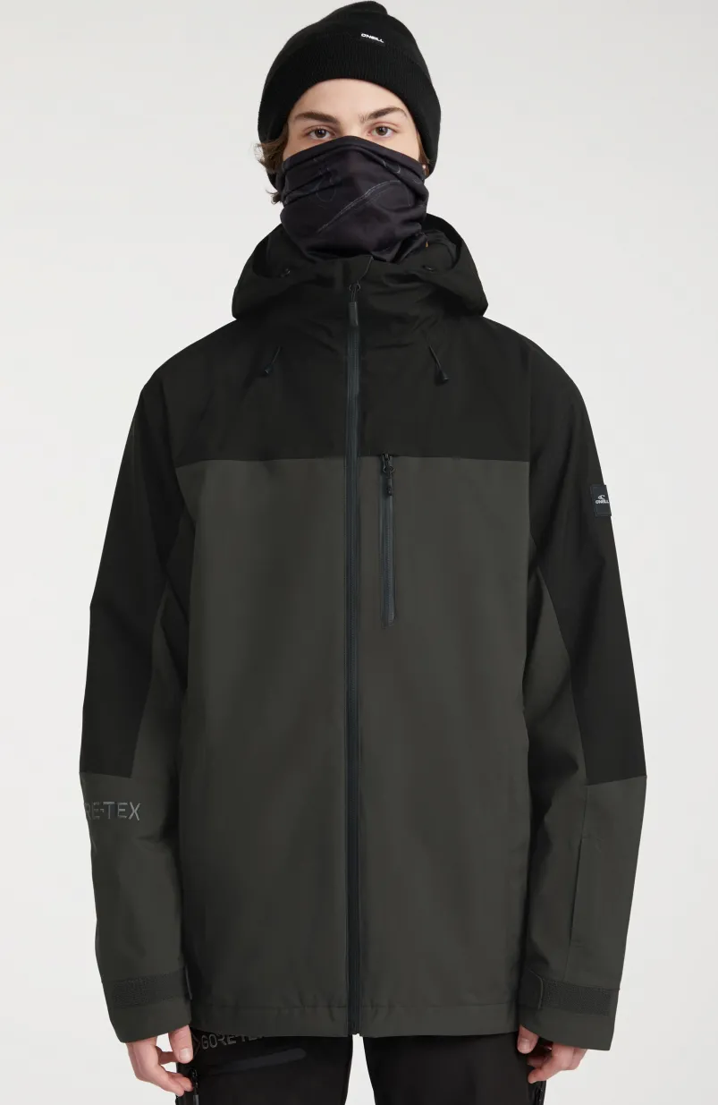 GORE-TEX Psycho Wintersportjas | Black Out Colour Block