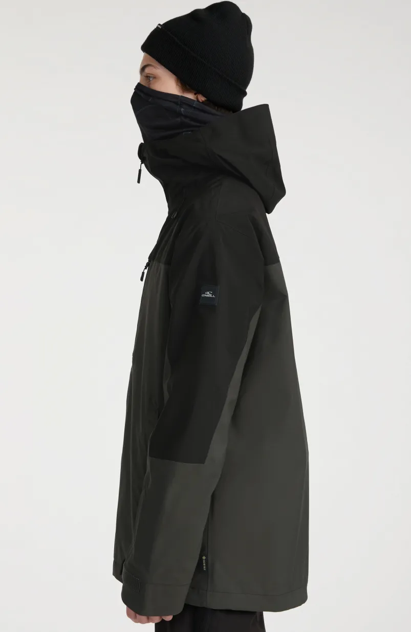 GORE-TEX Psycho Wintersportjas | Black Out Colour Block