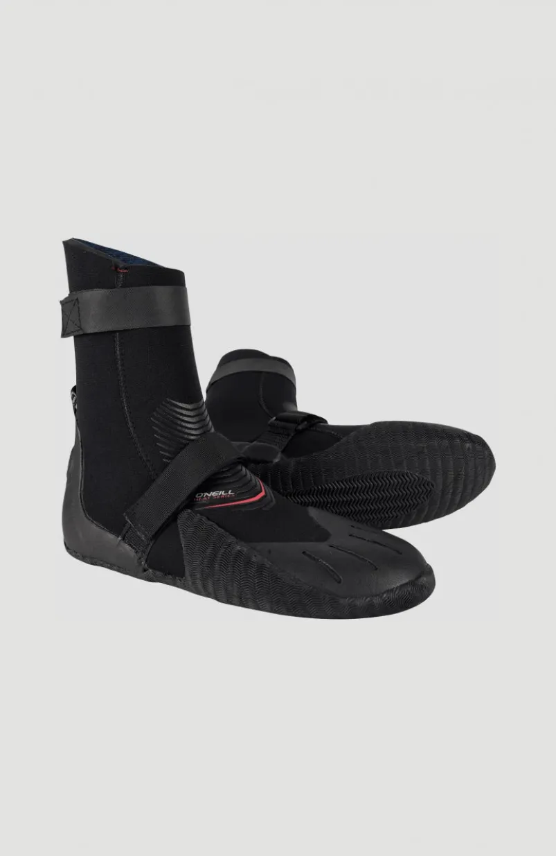 Heat 5mm Round Toe Boot | Black