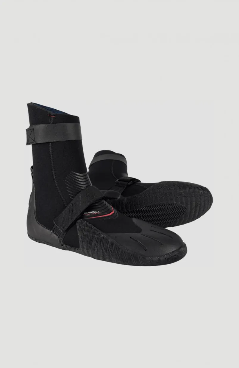 Heat 7mm Round Toe Boot | Black