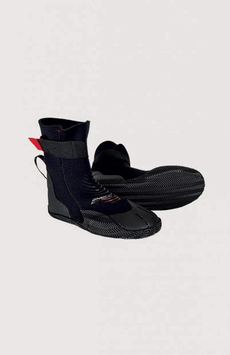 Heat 5mm Zip Boot | Black