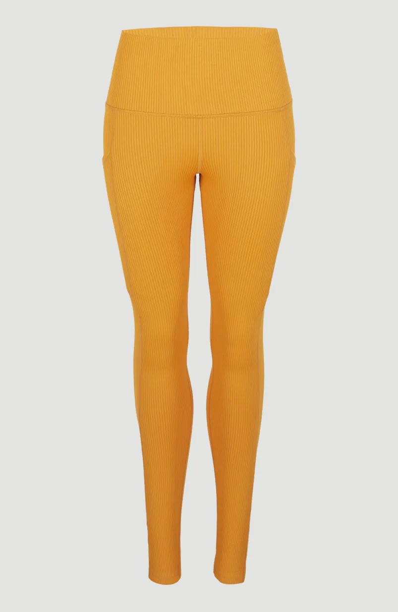 Hike Rib High Waist Legging | Nugget