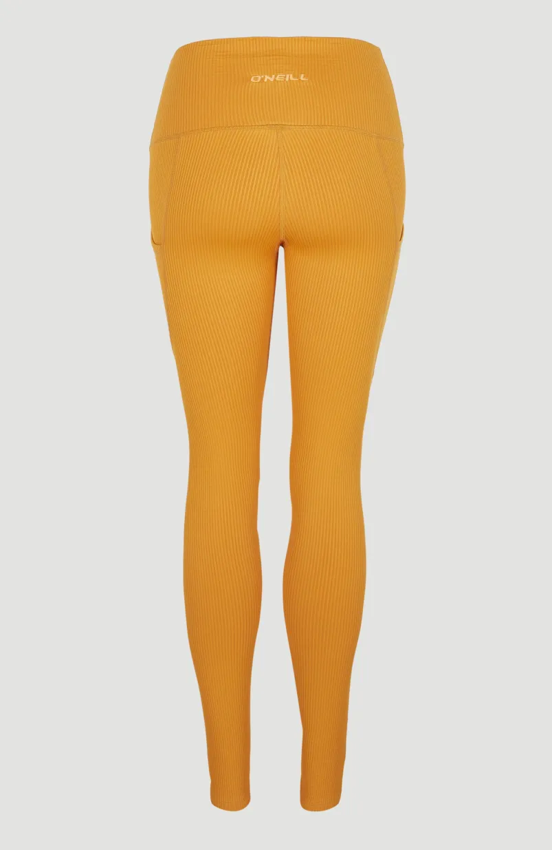 Hike Rib High Waist Legging | Nugget