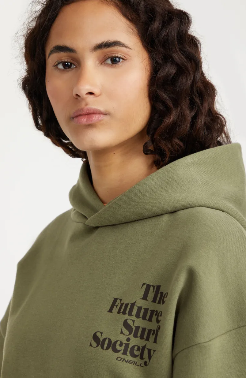 Hoodie Future Surf Society | Deep Lichen Green