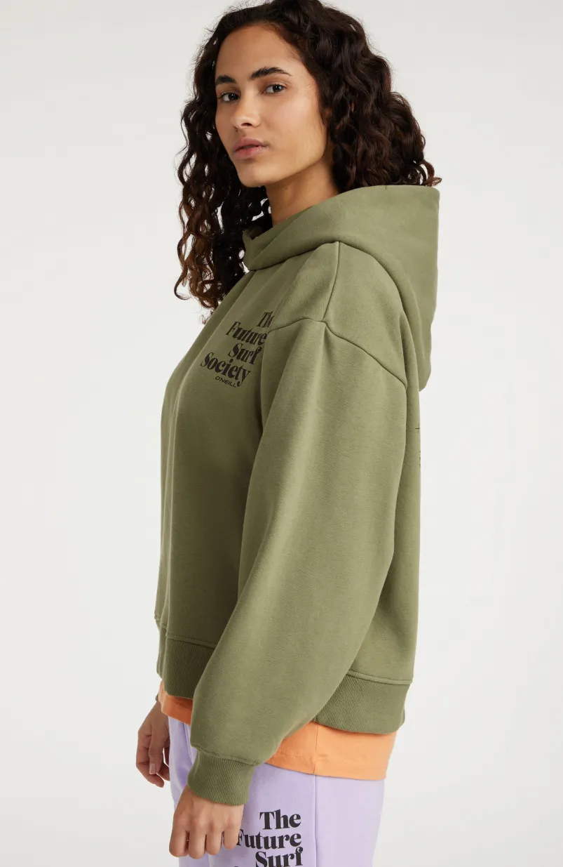 Hoodie Future Surf Society | Deep Lichen Green