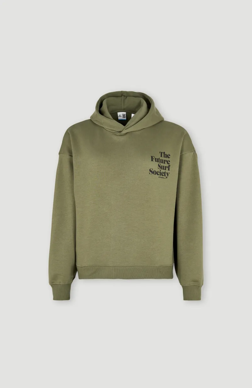 Hoodie Future Surf Society | Deep Lichen Green