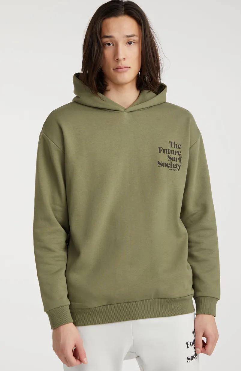 Hoodie Future Surf Society | Deep Lichen Green