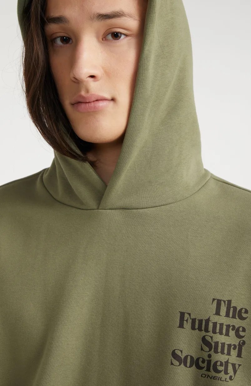 Hoodie Future Surf Society | Deep Lichen Green