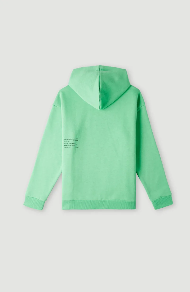 Hoodie Future Surf Society | Luminous Green