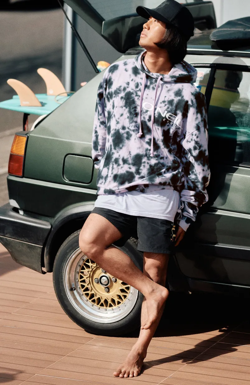 Hoodie Oakes | Grey Tie Dye