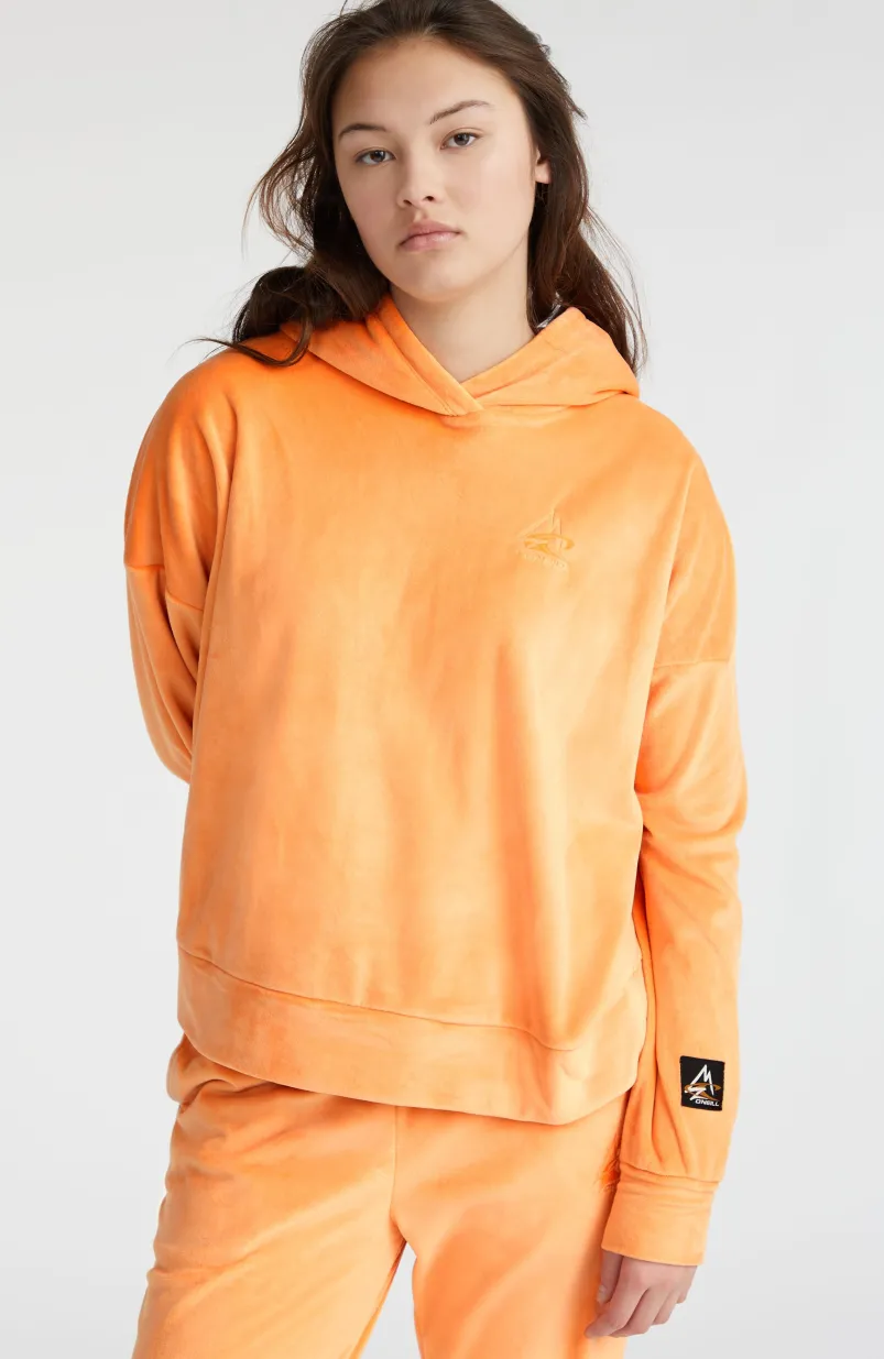 Hoodie Velour Fleece | Giorgia Peach