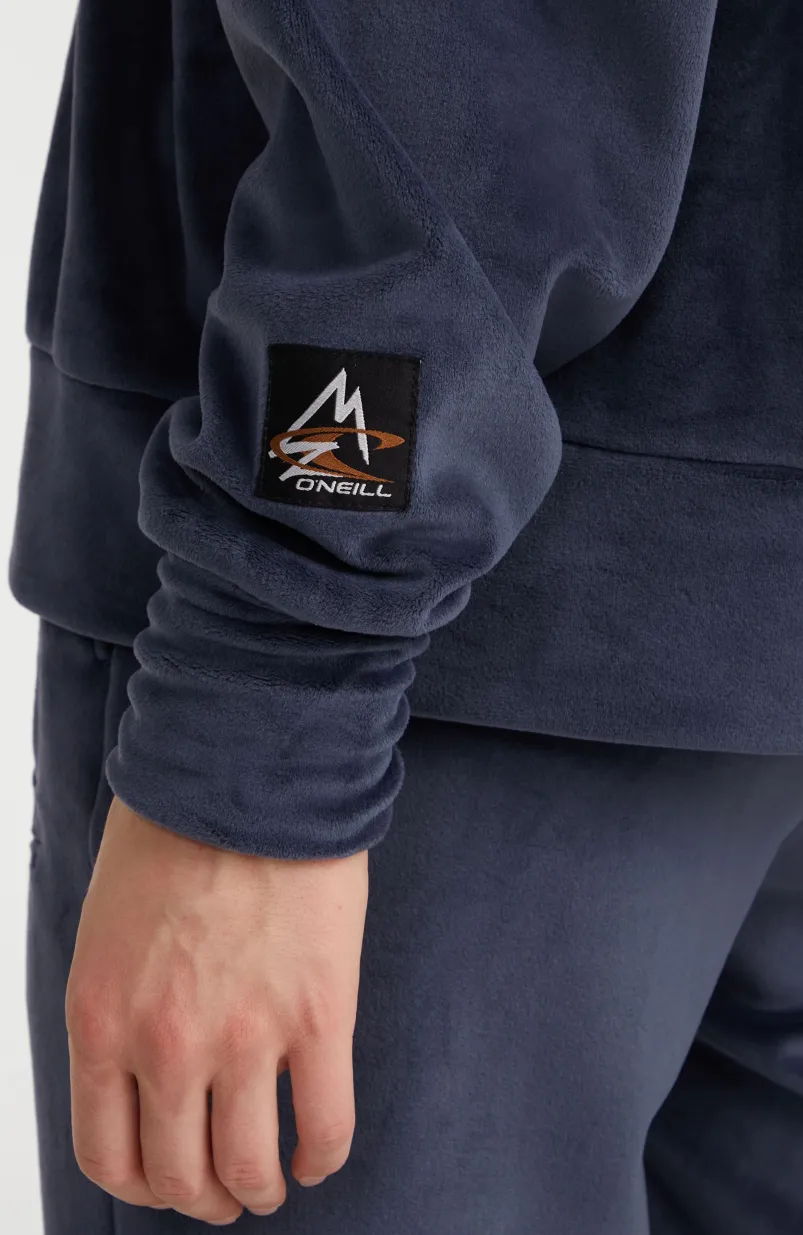 Hoodie Velour Fleece | Outer Space