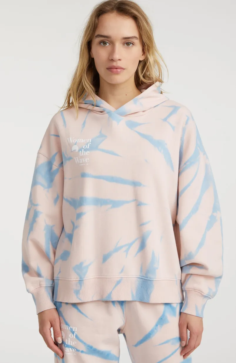 Hoodie Women Of The Wave | Pink Tie Dye