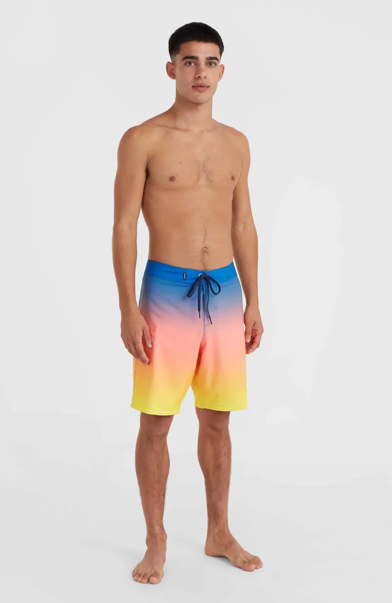 Hyperfreak Heat Fade 19" Boardshort | Blue Heat Fade