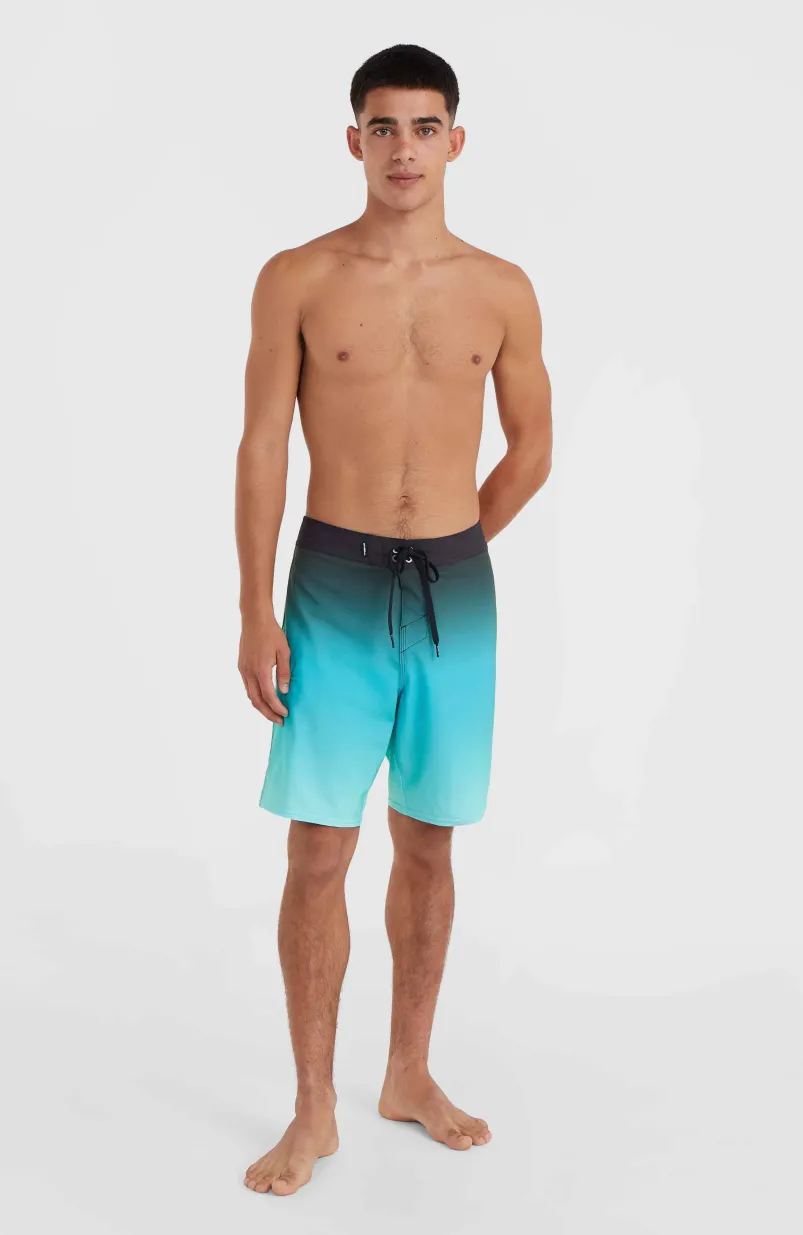 Hyperfreak Heat Fade 19" Boardshort | Black Heat Fade