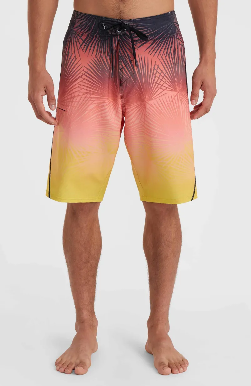Hyperfreak Heat S-Seam Fade 21" Boardshort | Coral S-Seam Heat Fade