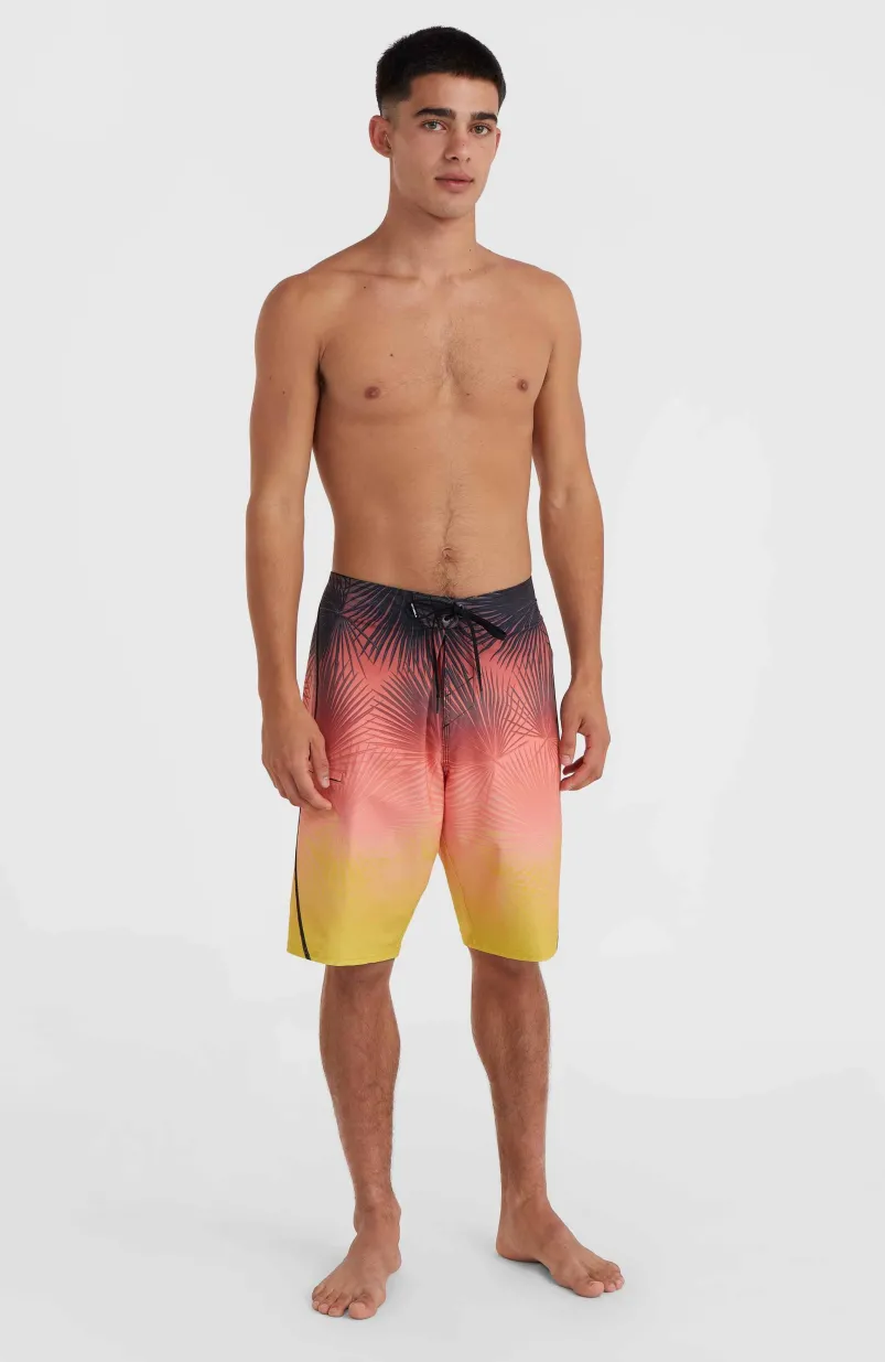 Hyperfreak Heat S-Seam Fade 21" Boardshort | Coral S-Seam Heat Fade