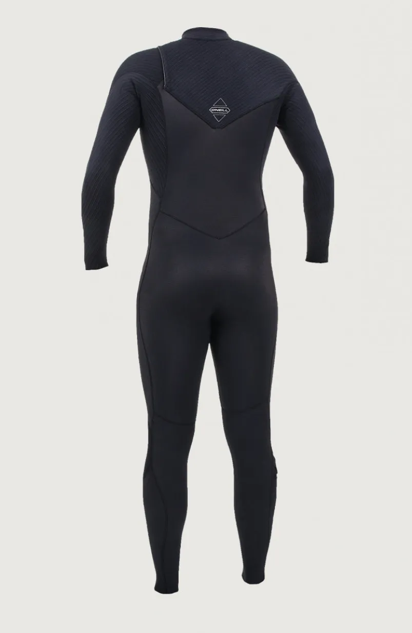 Hyperfreak 3/2mm Chest Zip Full Wetsuit | BLACK/BLACK