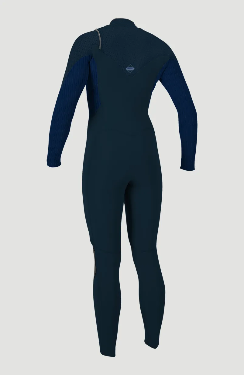 Hyperfreak 4/3mm+ Chest Zip Full Wetsuit | SHADE/NAVY