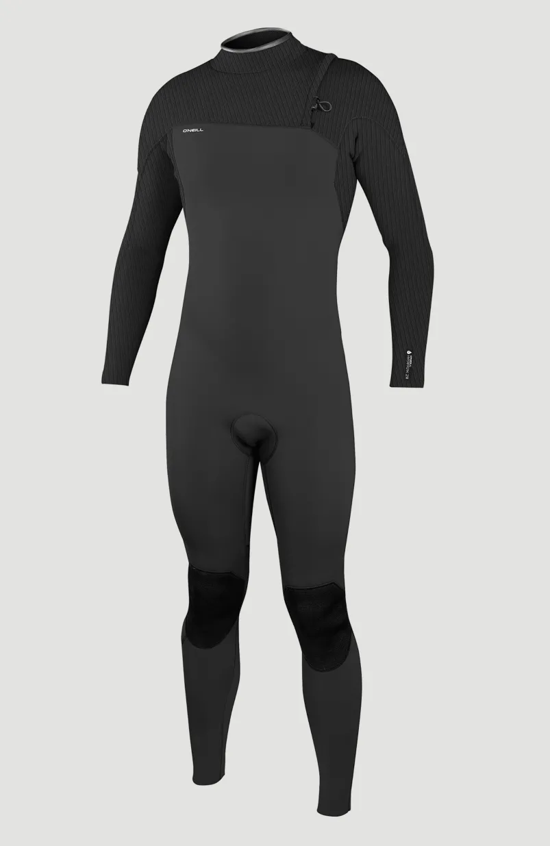 Hyperfreak 3/2mm Competition Zipless Full Wetsuit | BLACK/BLACK